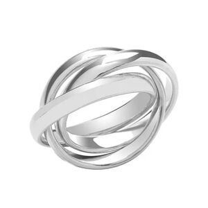 Vintage Sterling Silver Russian Wedding Ring Mexico 925